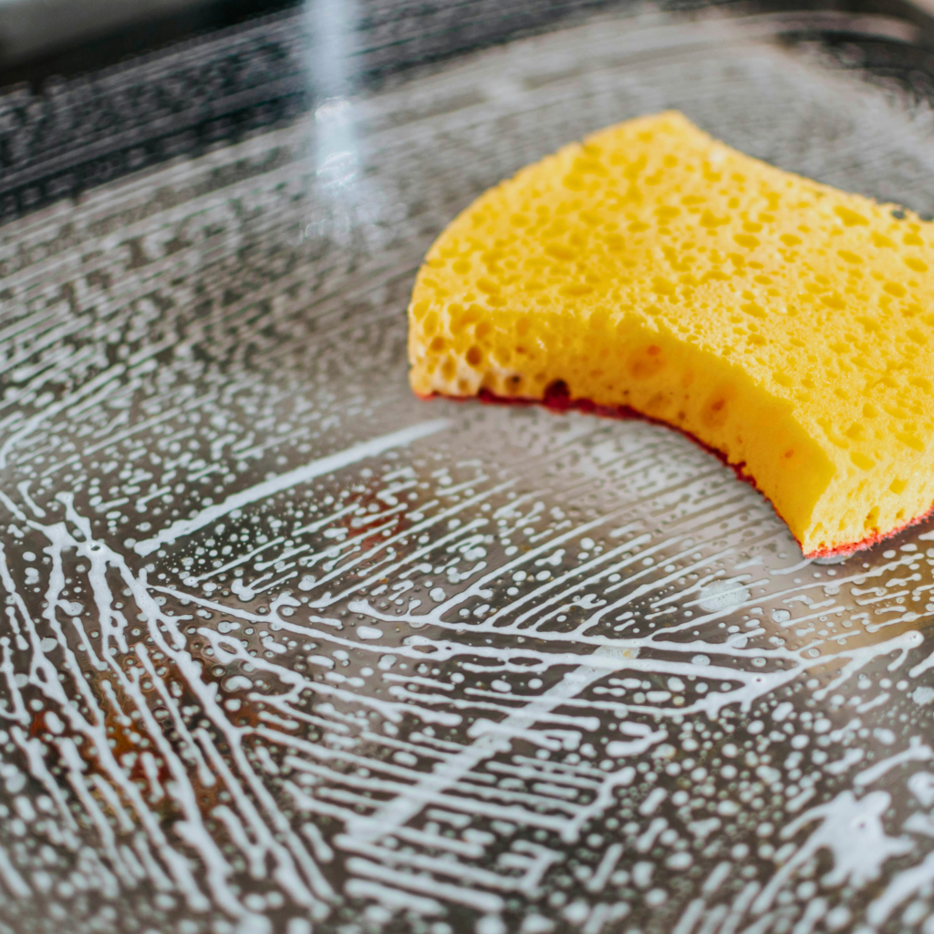Kitchen Cabinet TVs are Easy to Clean
