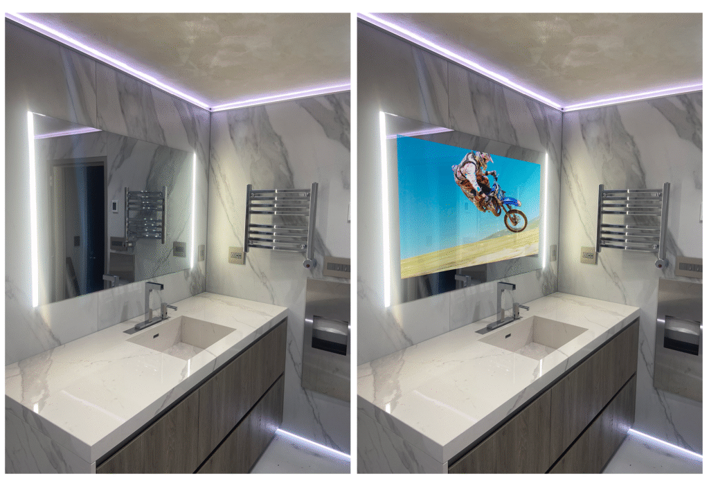 On Off Mirror Bathroom