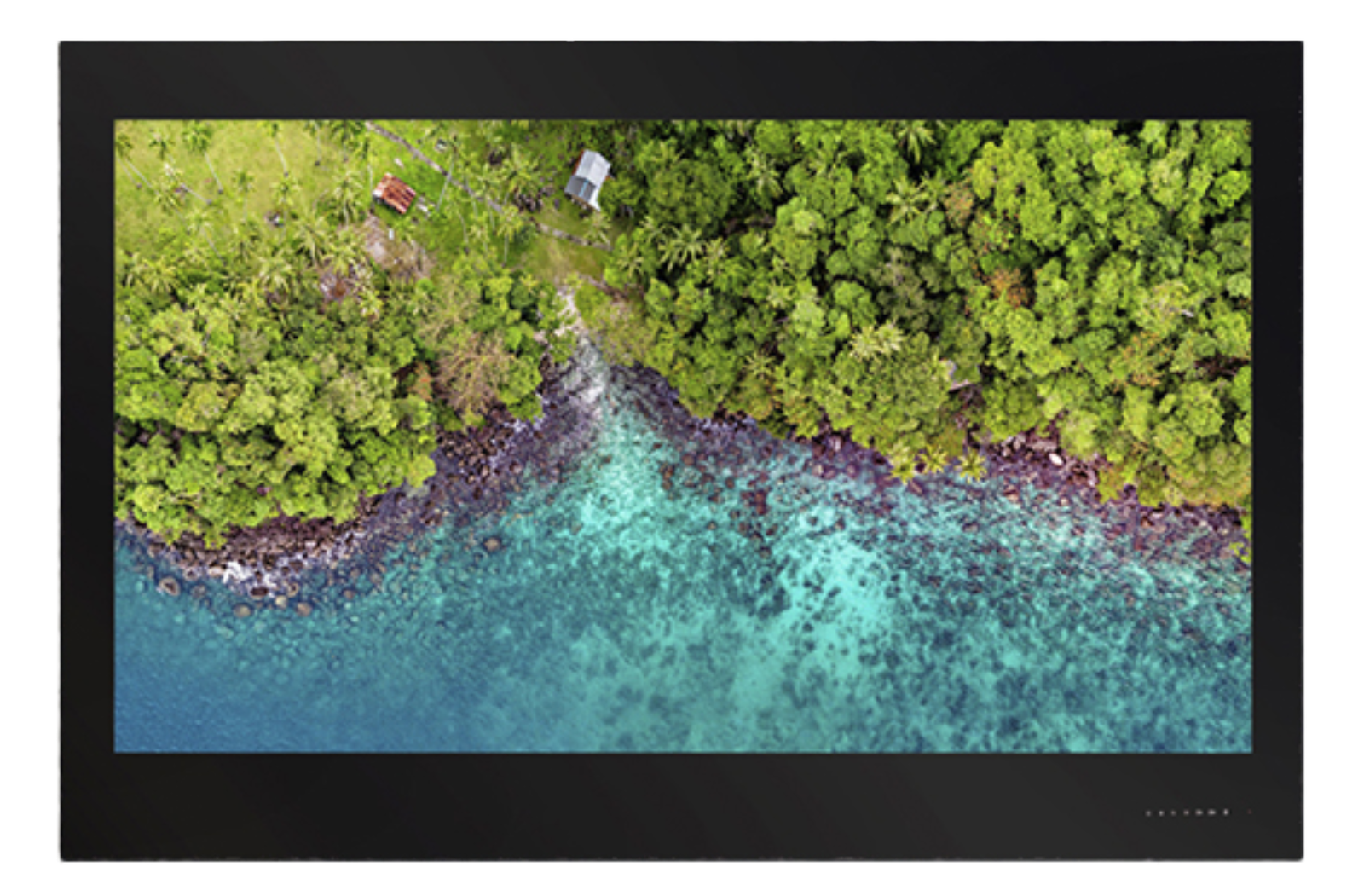 A Parallel AV Sauna Television provides a beautiful high-definition, ultra-bright picture