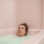 You can watch TV from the hot tub